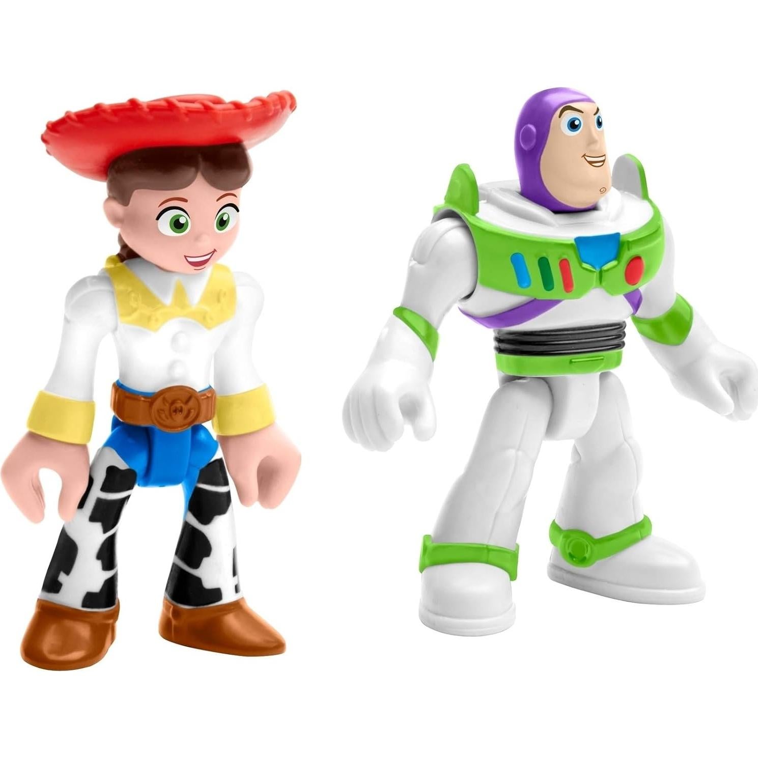 Figuras Imaginext Toy Story Buzz Lightyear y Jessie Fisher-Price
