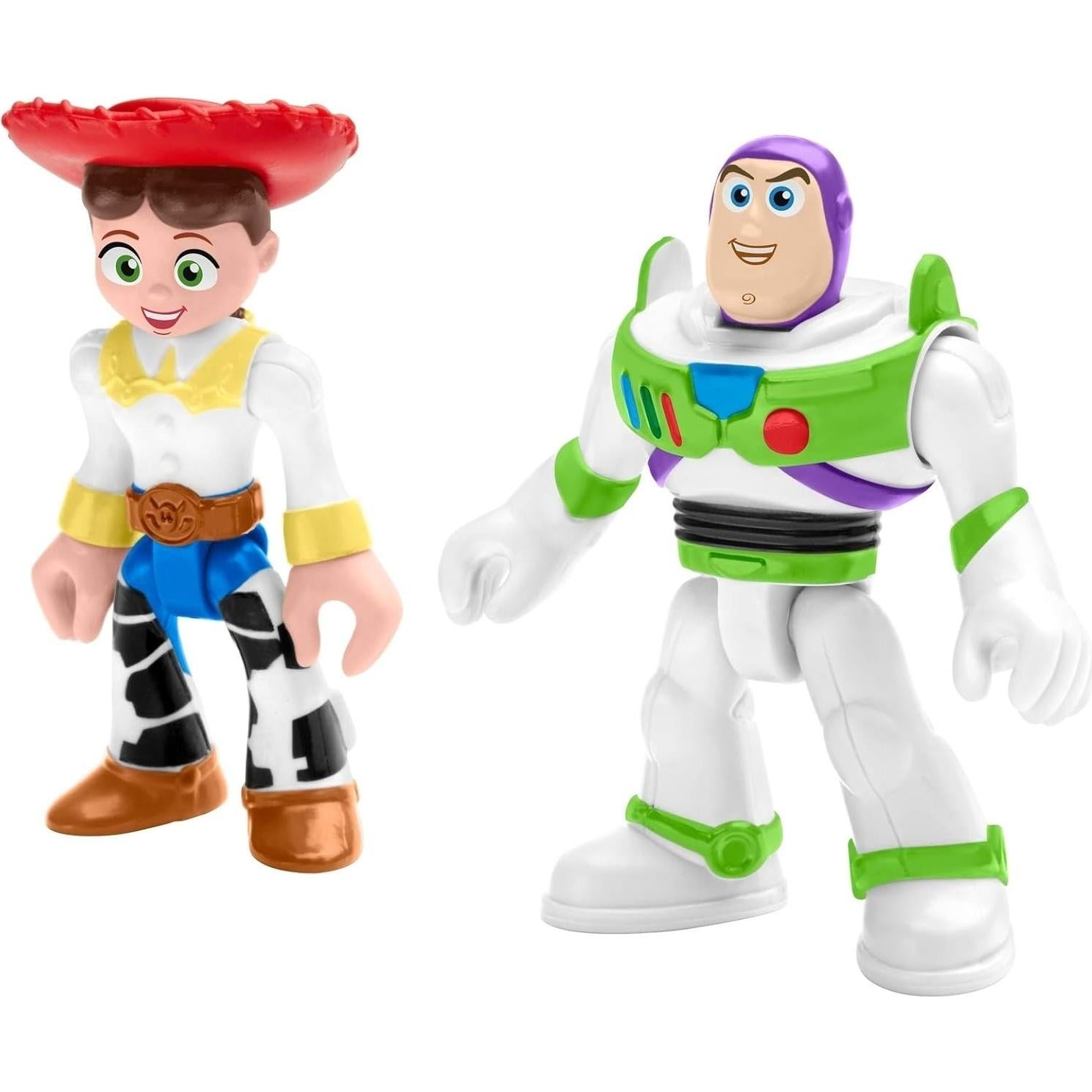 Figuras Imaginext Toy Story Buzz Lightyear y Jessie Fisher-Price