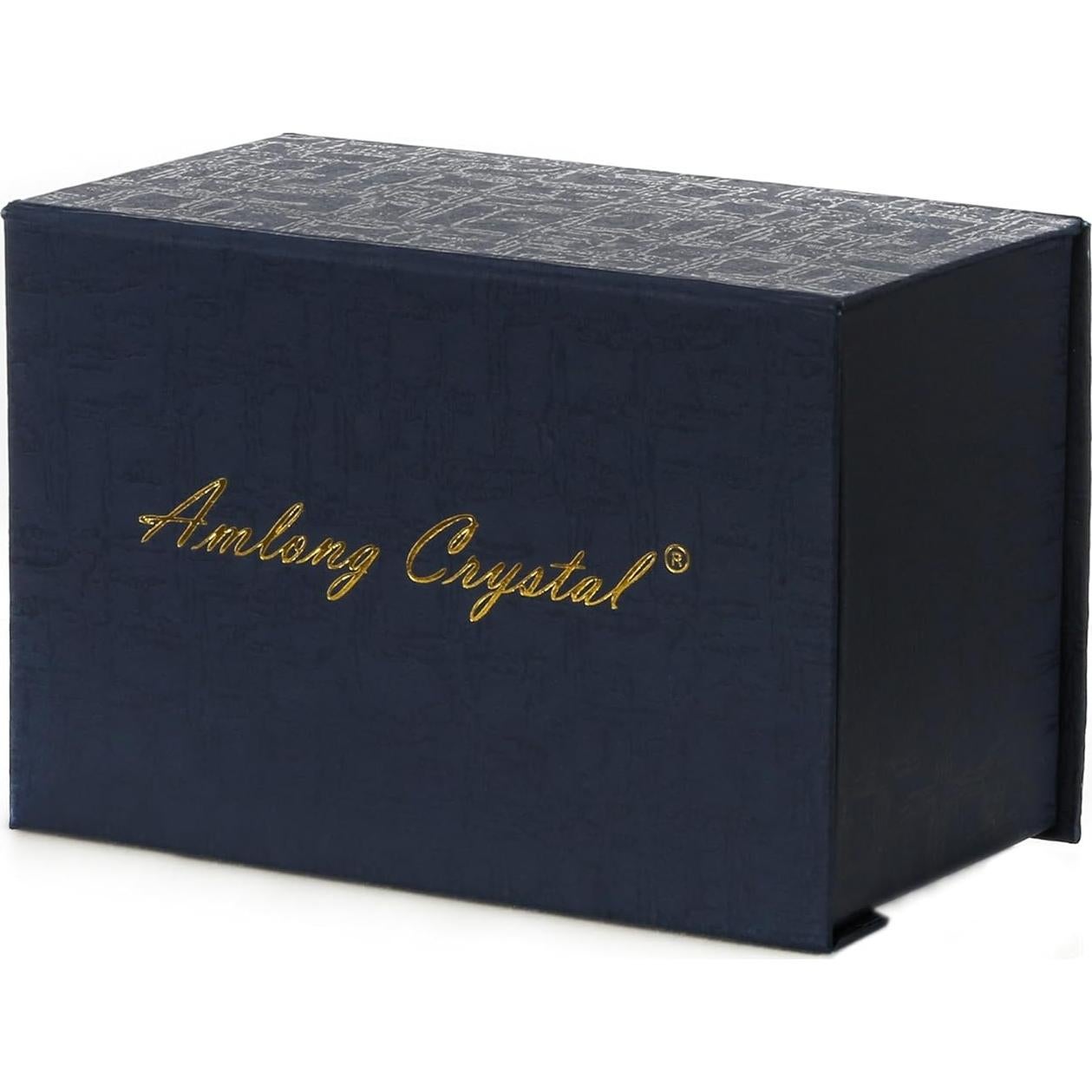 Bola de Cristal Verde 80mm Amlong Crystal con Soporte León