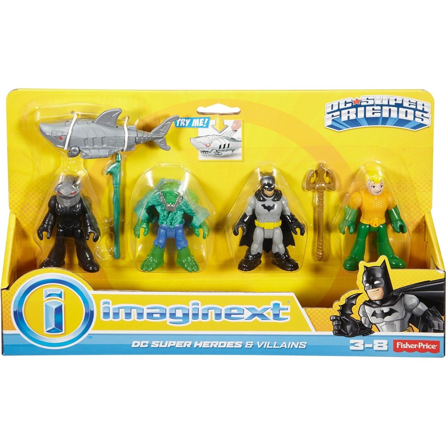Figura de Acción Fisher-Price Imaginext Héroes vs Villanos