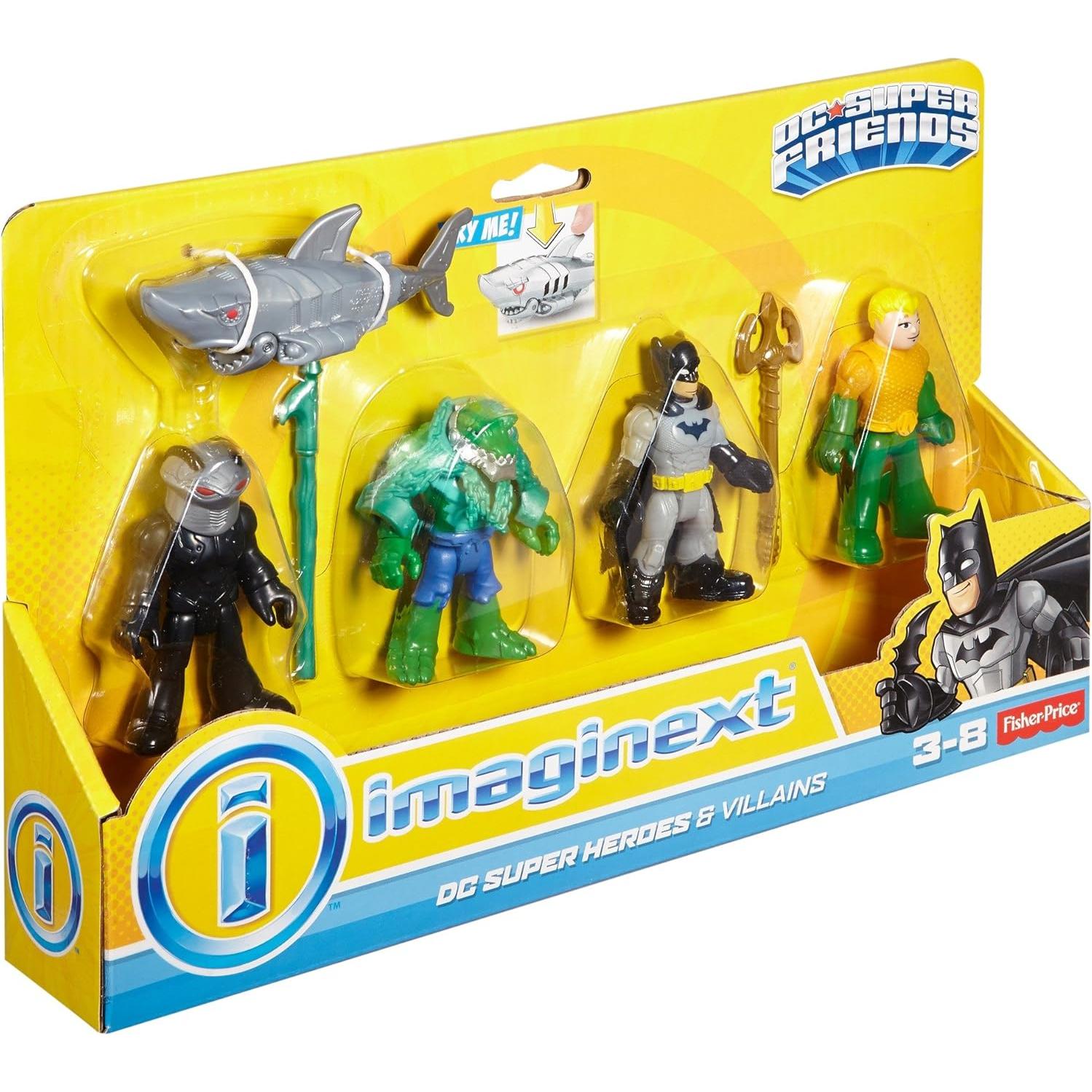 Figura de Acción Fisher-Price Imaginext Héroes vs Villanos