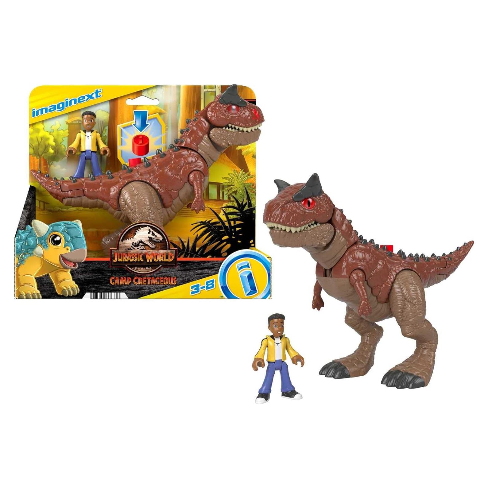 Juguete Dinosaurio Carnotaurus Fisher-Price Imaginext 10 cm