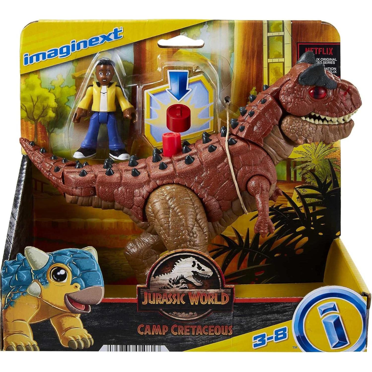 Juguete Dinosaurio Carnotaurus Fisher-Price Imaginext 10 cm