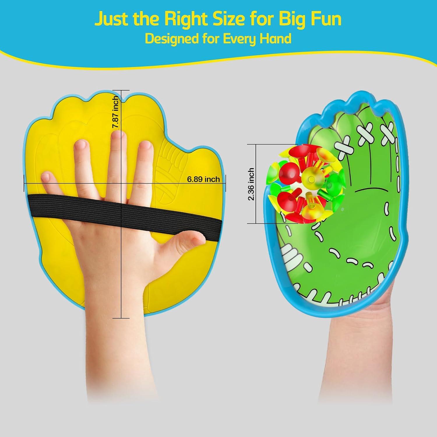 Juego de Pelotas LED Punkdog - Lanzar y Atrapar - 4 Guantes