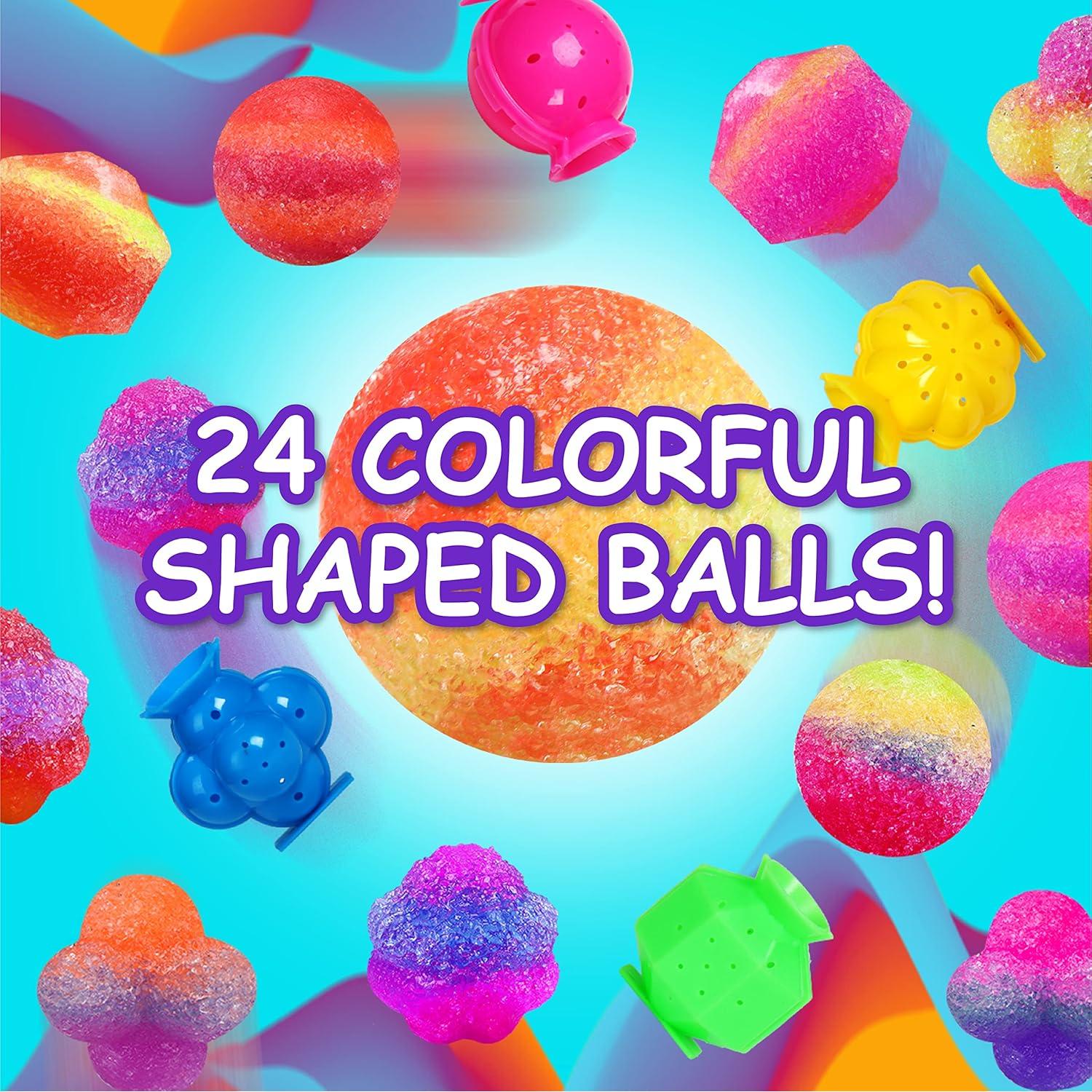 Kit de Pelotas Rebotadoras FUNKIDZ - 12 Moldes Coloridos