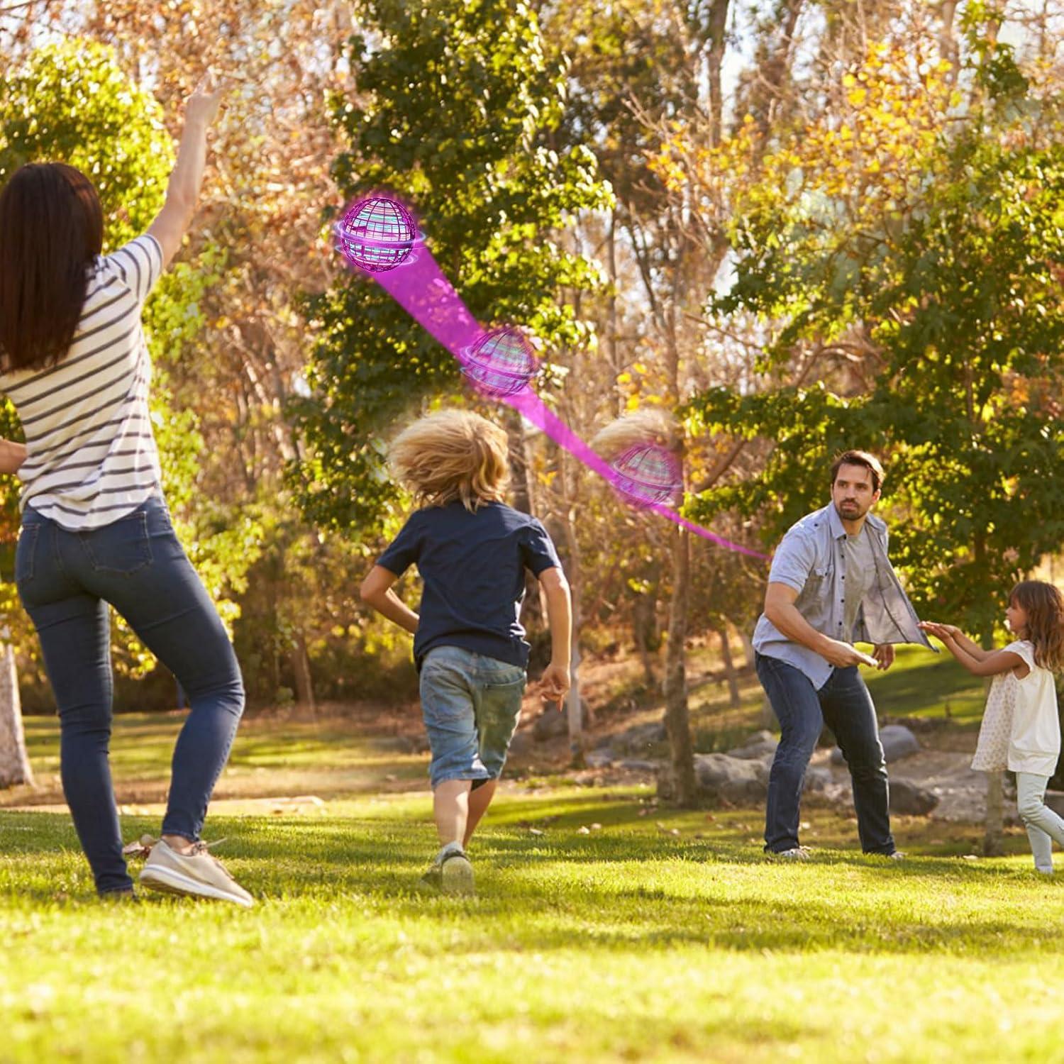 Bola Voladora Sosuy Rosa - Dron de Mano Interactivo 8cm