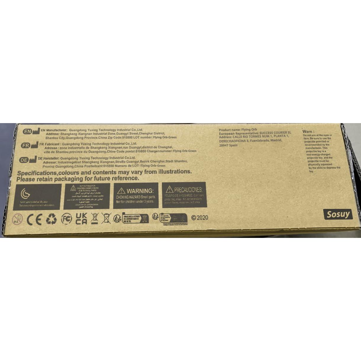 Bola Voladora Sosuy Rosa - Dron de Mano Interactivo 8cm