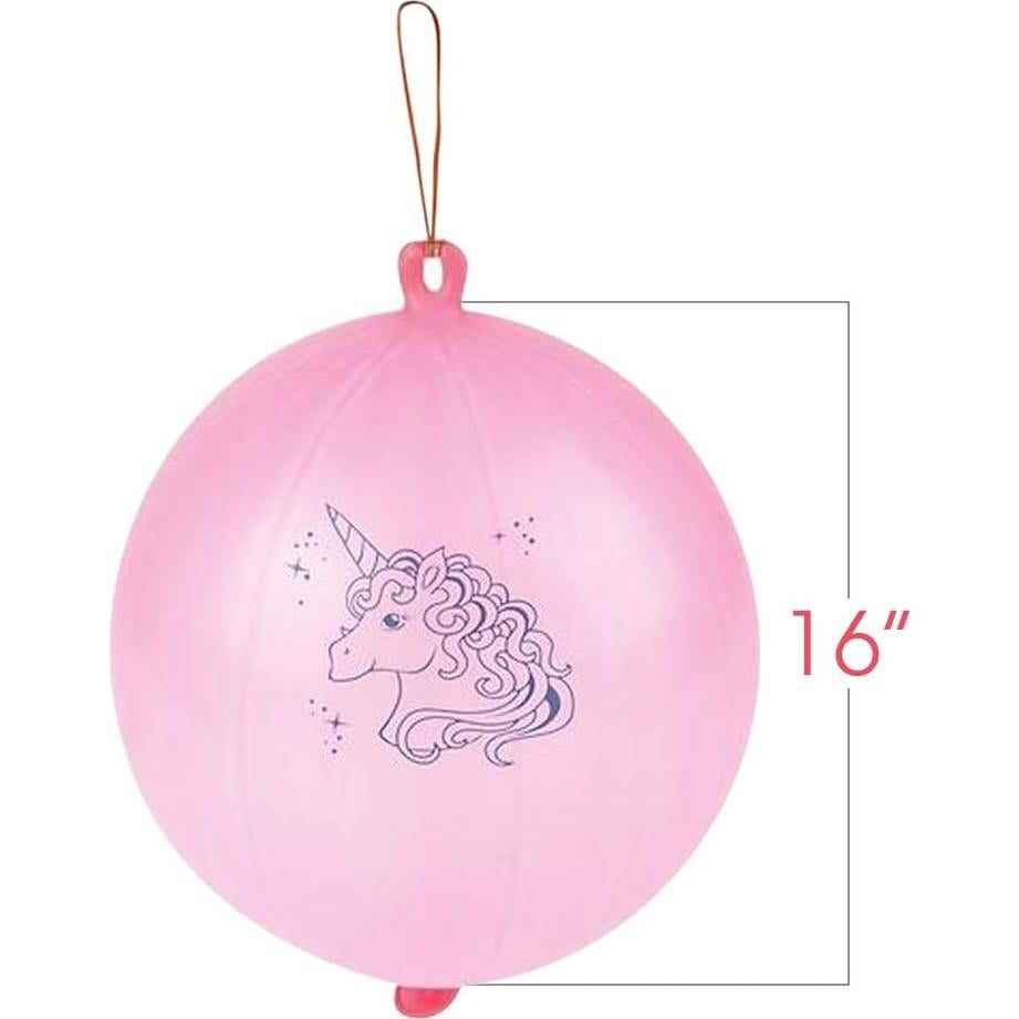Set de 12 Pelotas de Golpe Unicornio ArtCreativity 198g