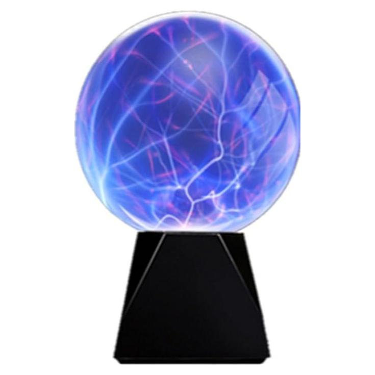 Bola de Plasma Activada por Tacto y Sonido Pelddy 10.16 cm