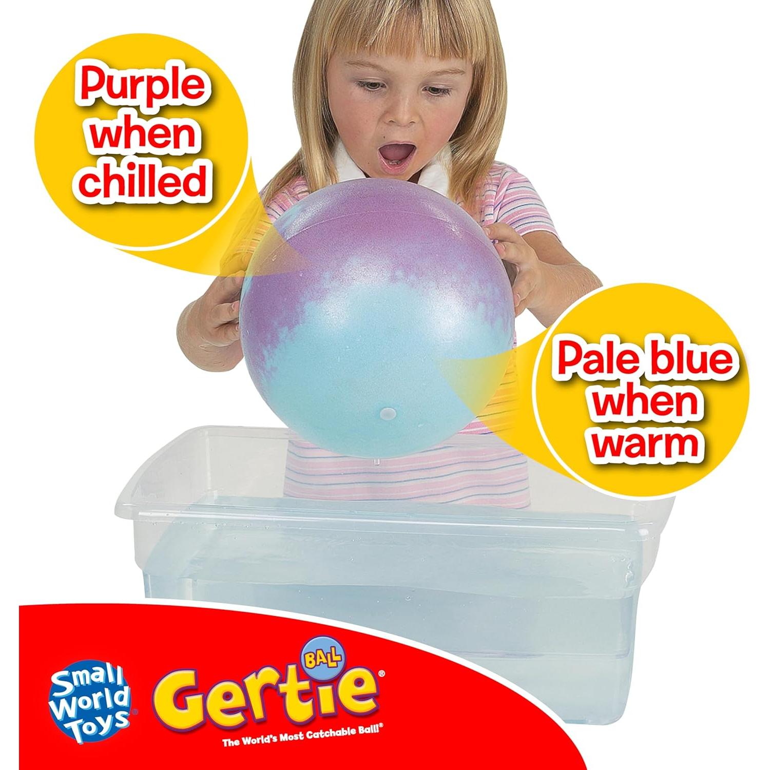 Balón de Mano Gertie Pequeño Mundo Juguetes 22.86 cm Multicolor