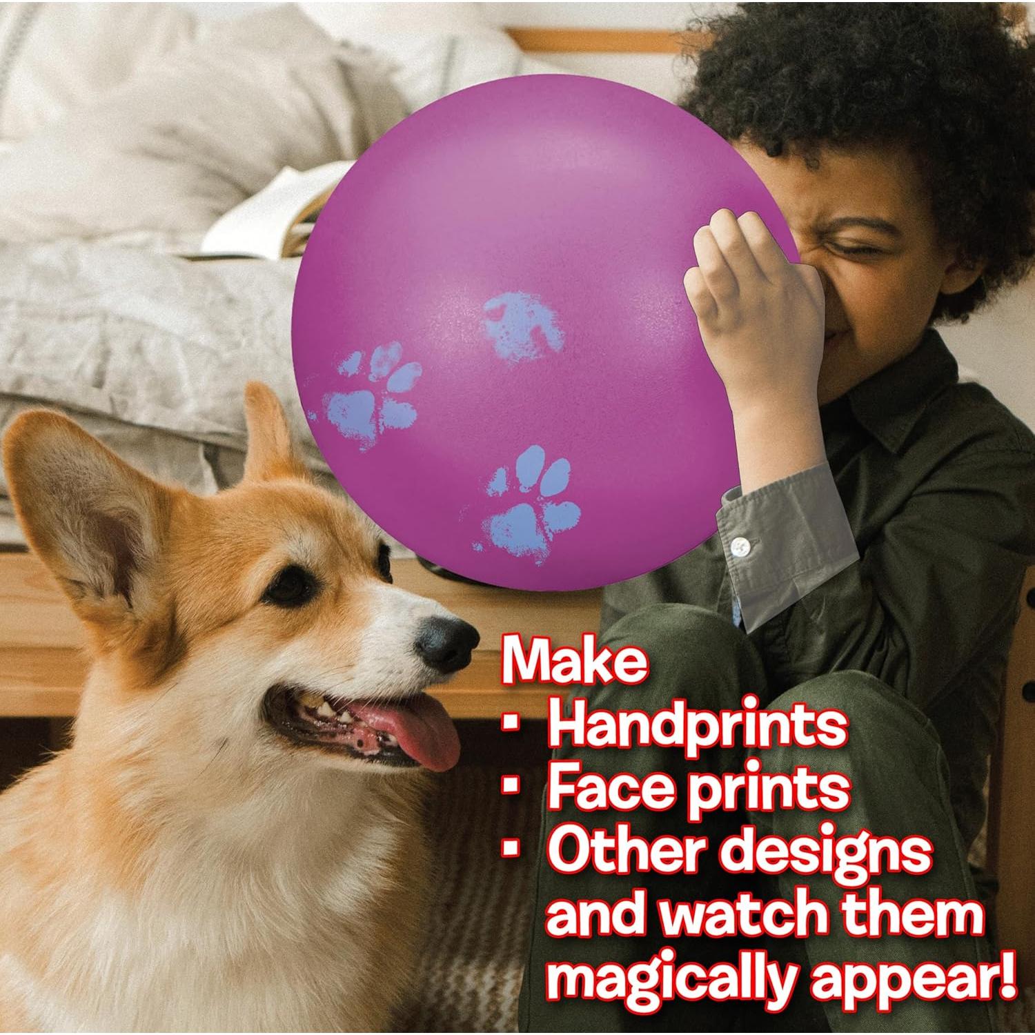 Balón de Mano Gertie Pequeño Mundo Juguetes 22.86 cm Multicolor