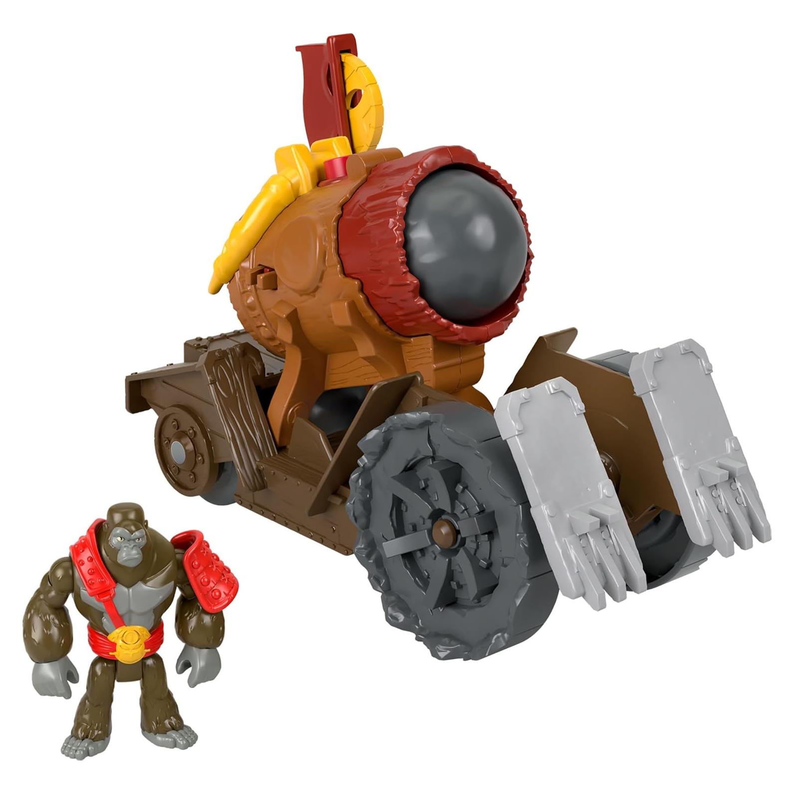 Cañón de Gorila Fisher-Price Imaginext 4 Piezas 3+ Años