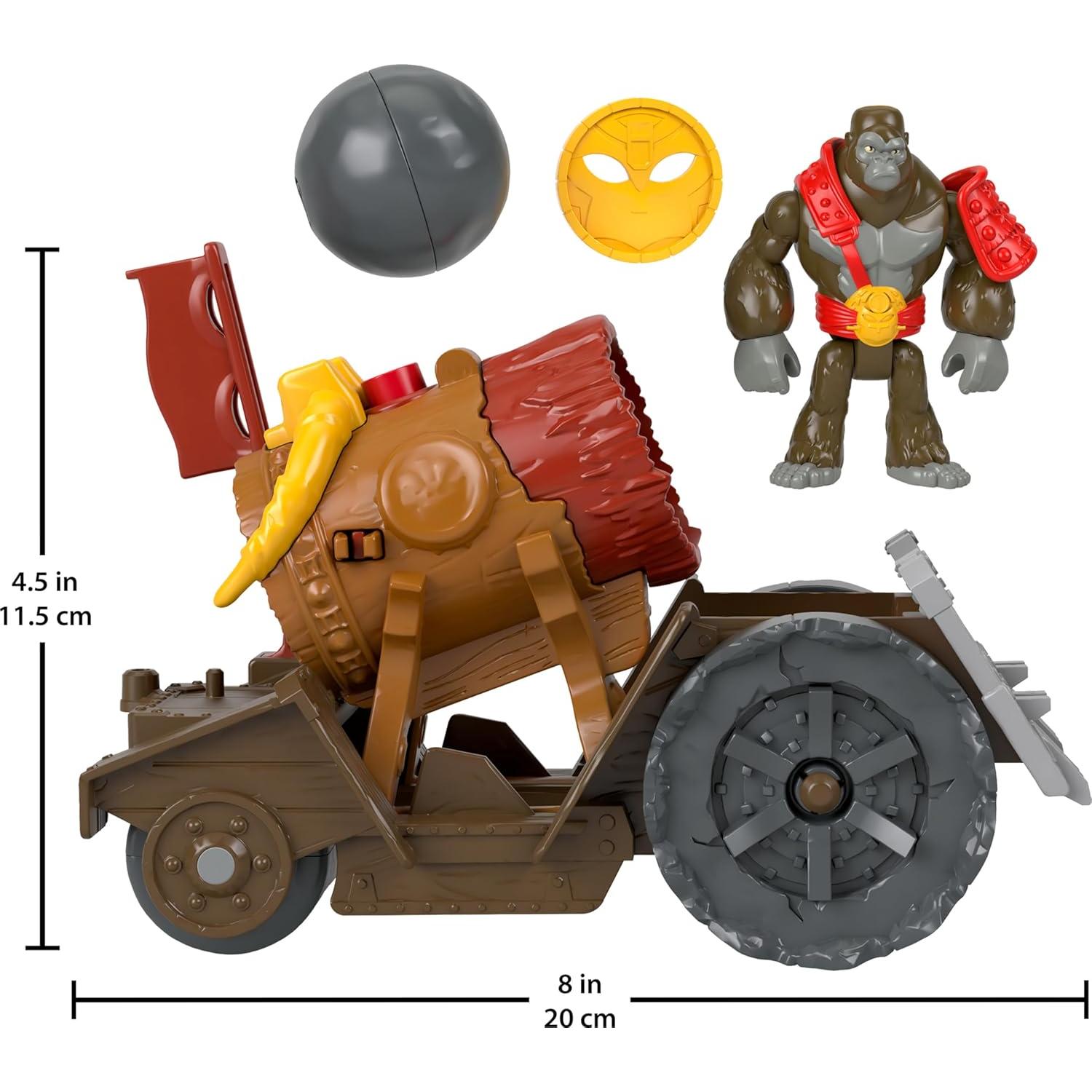 Cañón de Gorila Fisher-Price Imaginext 4 Piezas 3+ Años