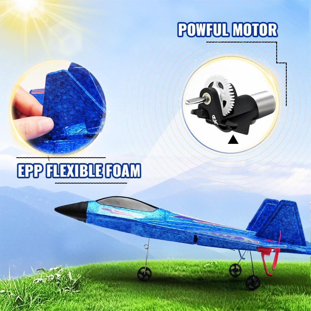 Avión RC RoofWorld F-22 Raptor 32cm Control Remoto