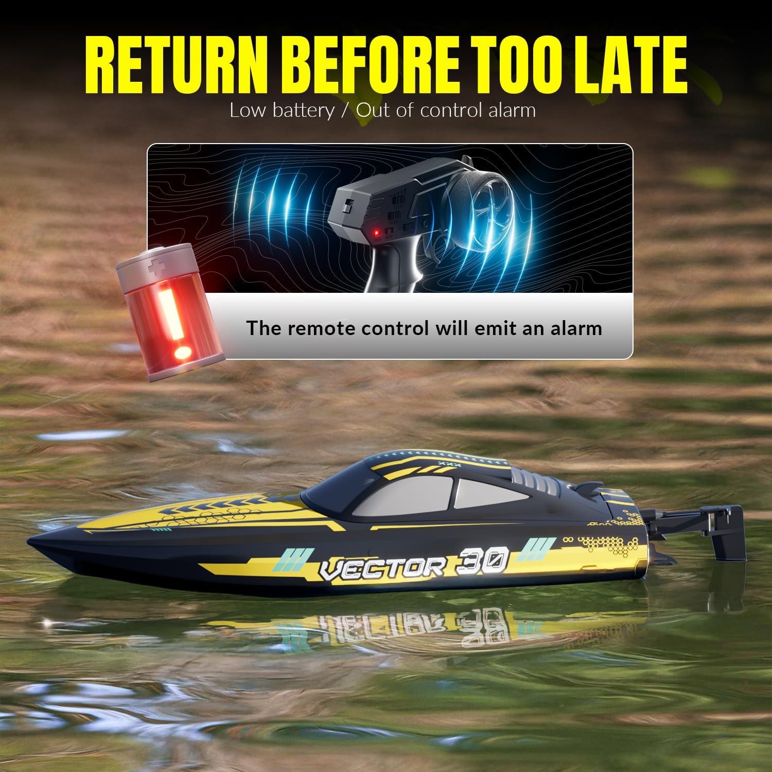 Barco RC VOLANTEXRC Amarillo 48.3 km/h 2 Baterías Recargables