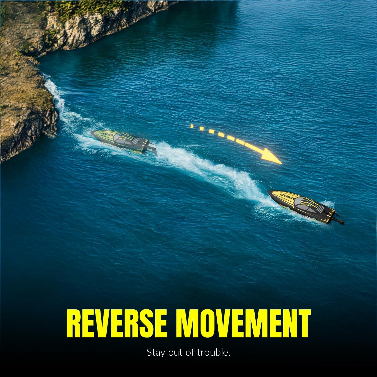 Barco RC VOLANTEXRC Amarillo 48.3 km/h 2 Baterías Recargables