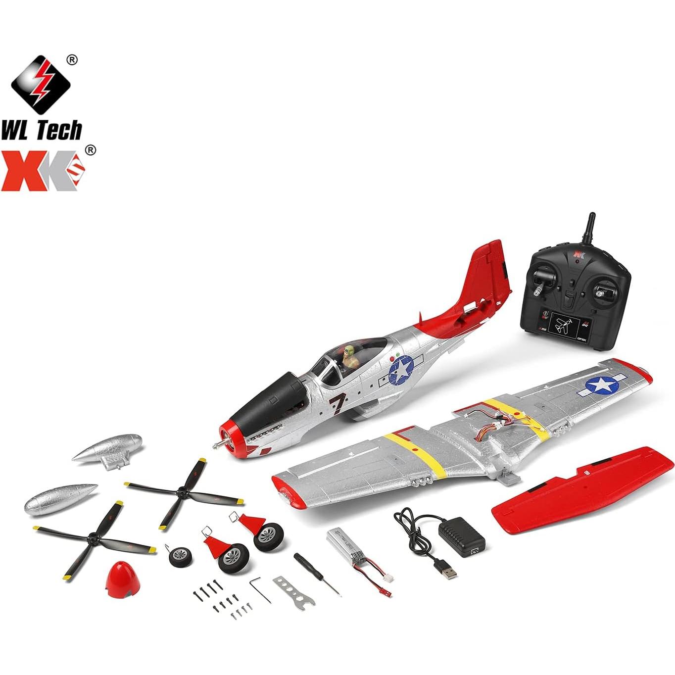 Avión RC GoolRC XK A280 2.4GHz 4 Canales con Giroscopio