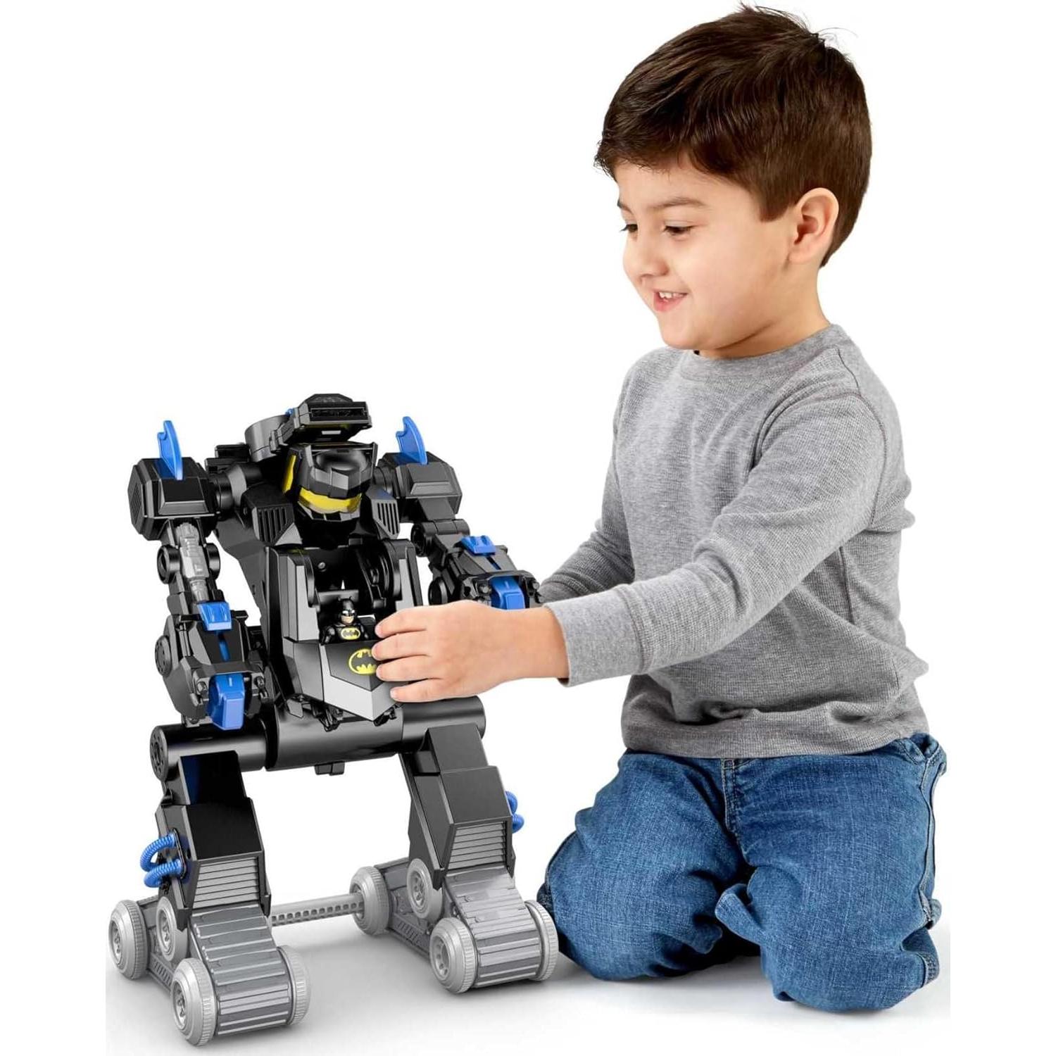 Fisher-Price Batbot Transformador RC con Sonidos y Luces