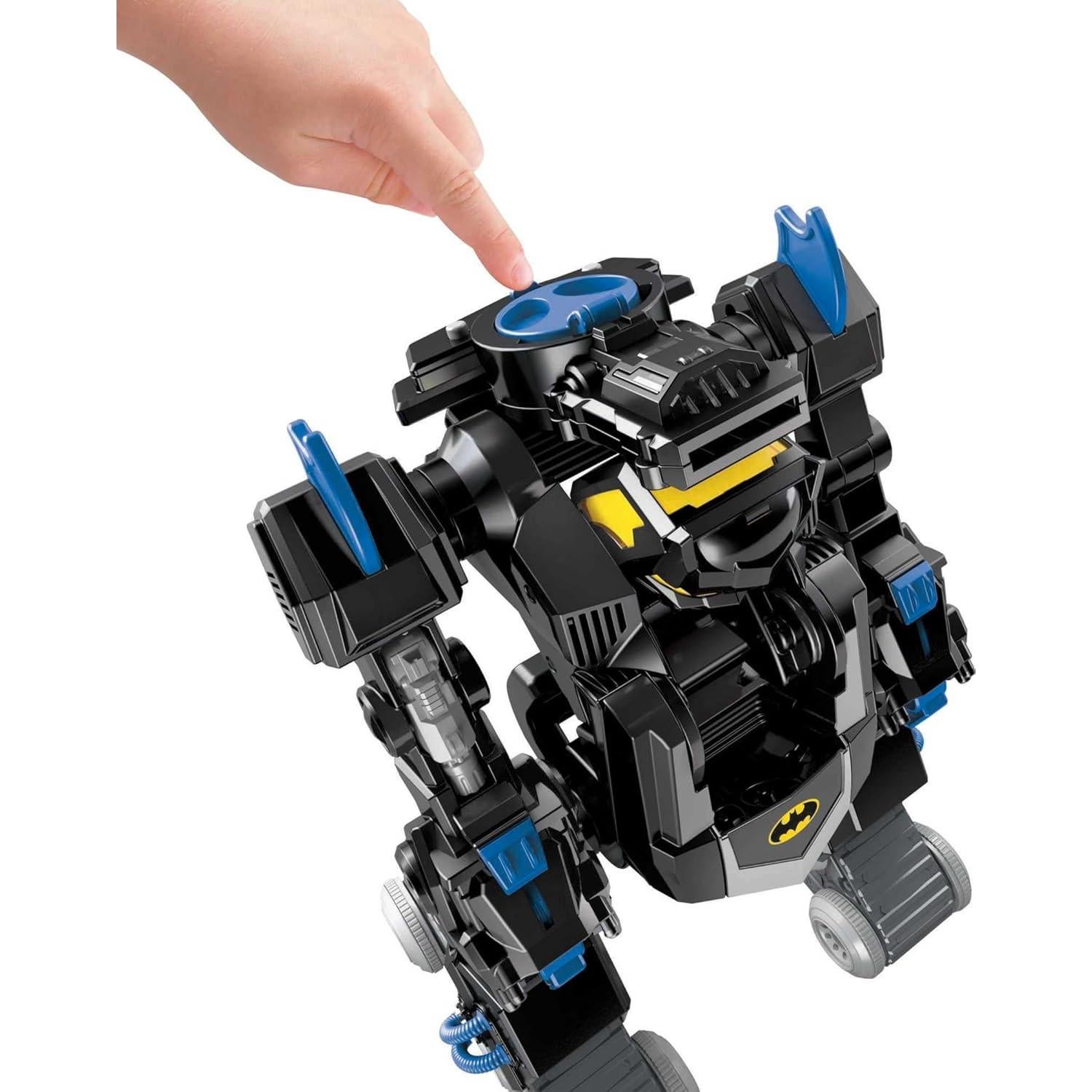 Fisher-Price Batbot Transformador RC con Sonidos y Luces