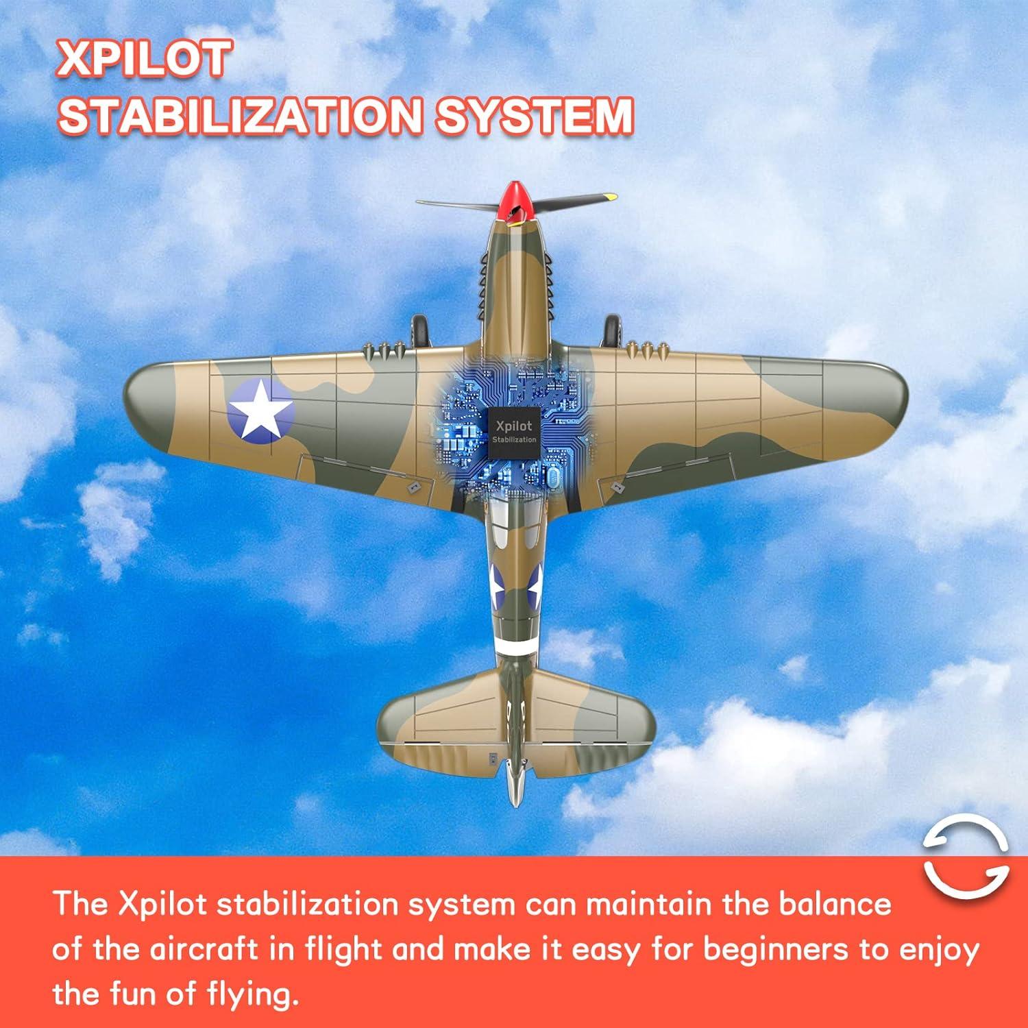 Avión RC Losbenco OLS-6113 4 Canales Estabilización Xpilot