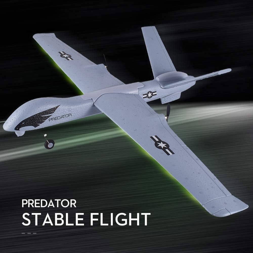 Avión RC Predator 2.4GHz 2 Canales con Giroscopio 660mm
