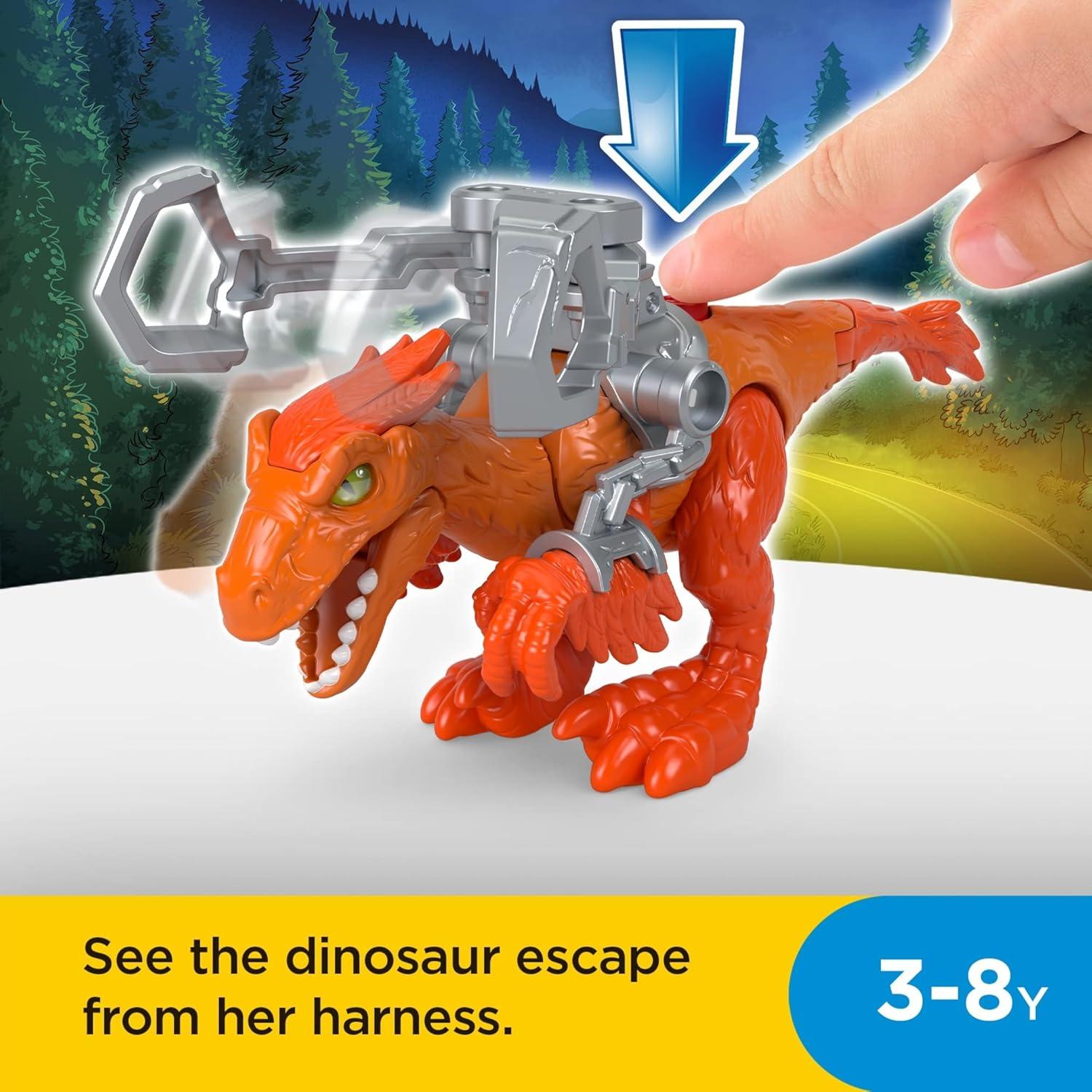 Juguete Dinosaurio Pyroraptor Fisher-Price Imaginext 6cm