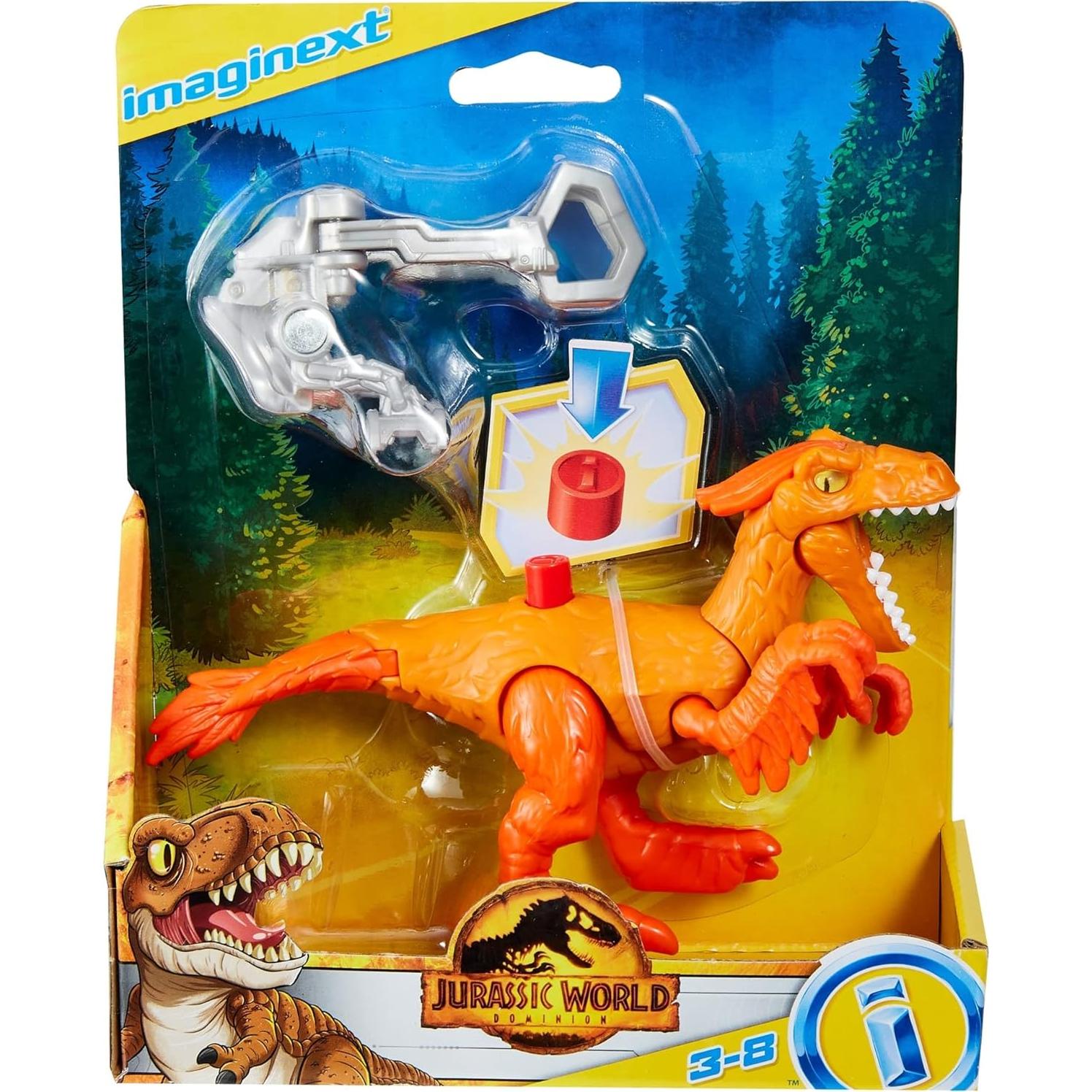 Juguete Dinosaurio Pyroraptor Fisher-Price Imaginext 6cm