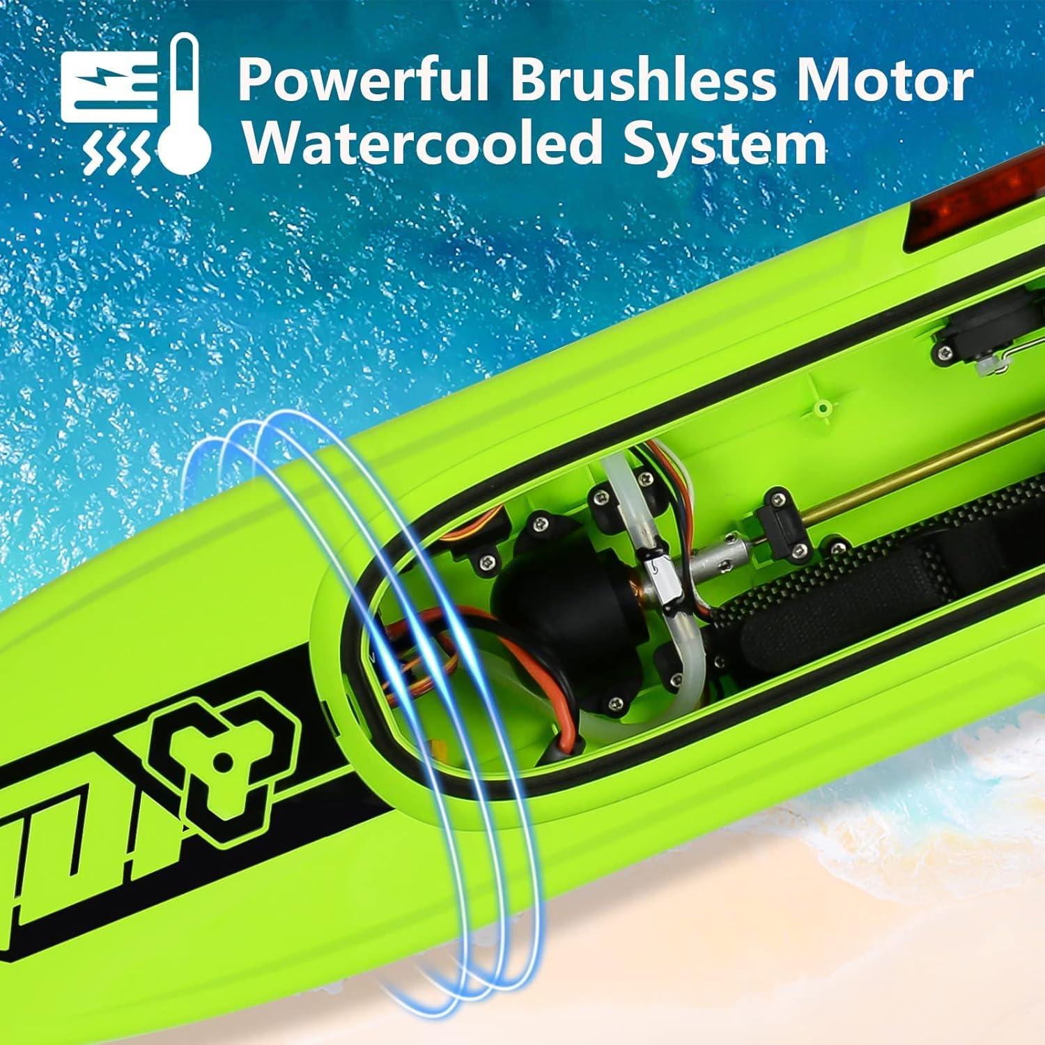 Barco RC Cheerwing 57.7 cm Alta Velocidad 40 km/h LED