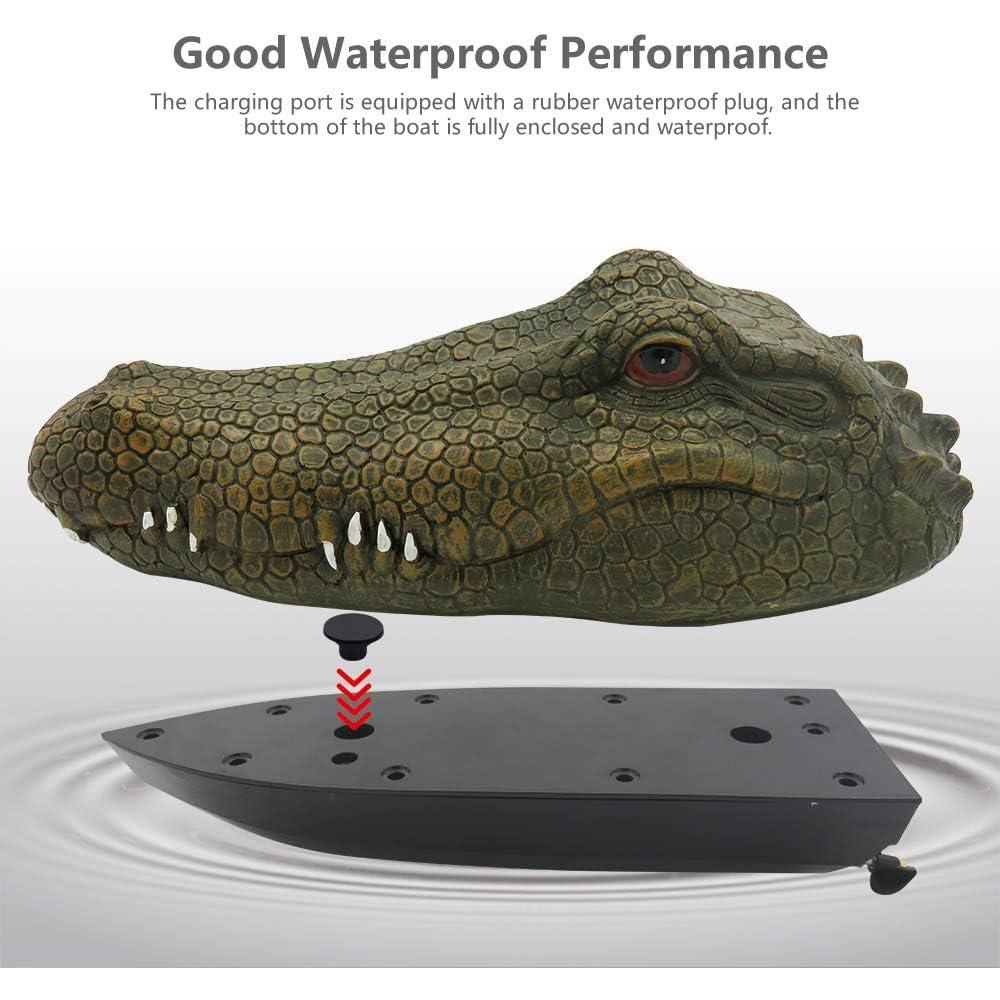 Barco RC GoolRC V002 Cocodrilo Eléctrico 1.17 kg para Piscinas