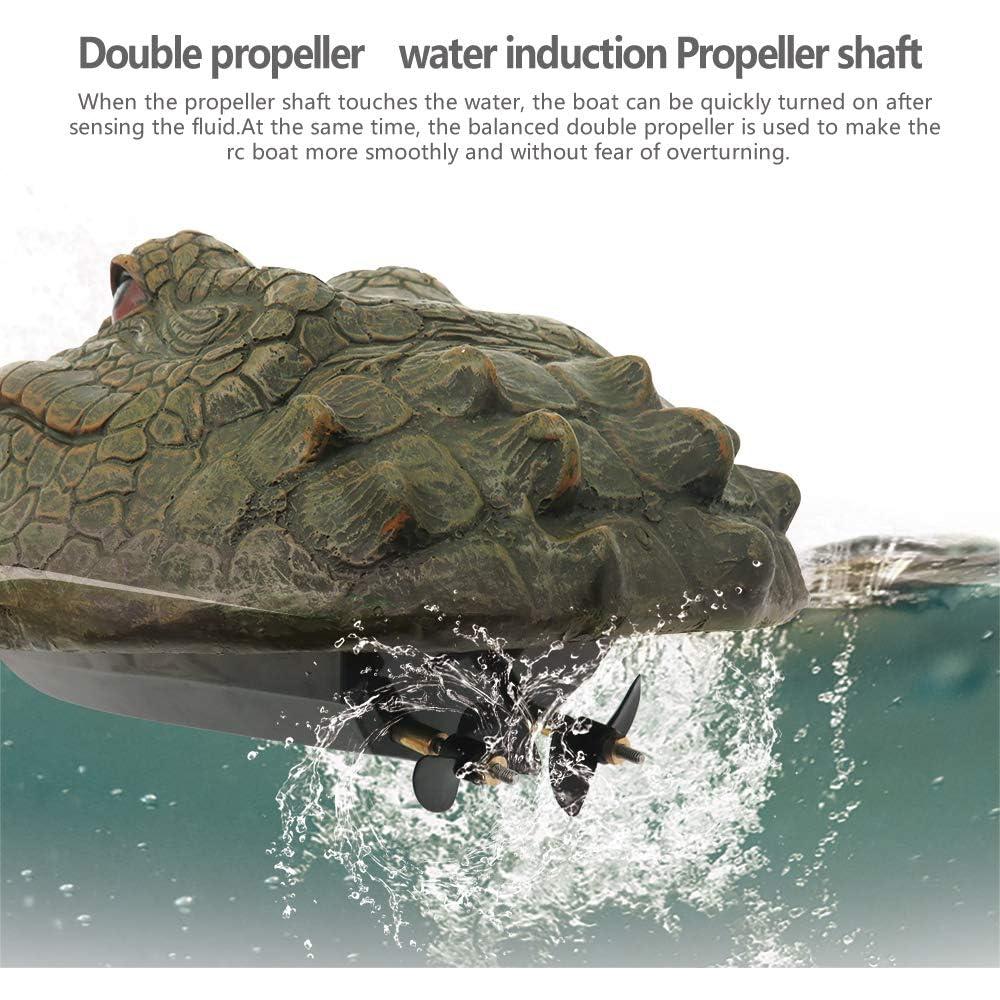 Barco RC GoolRC V002 Cocodrilo Eléctrico 1.17 kg para Piscinas