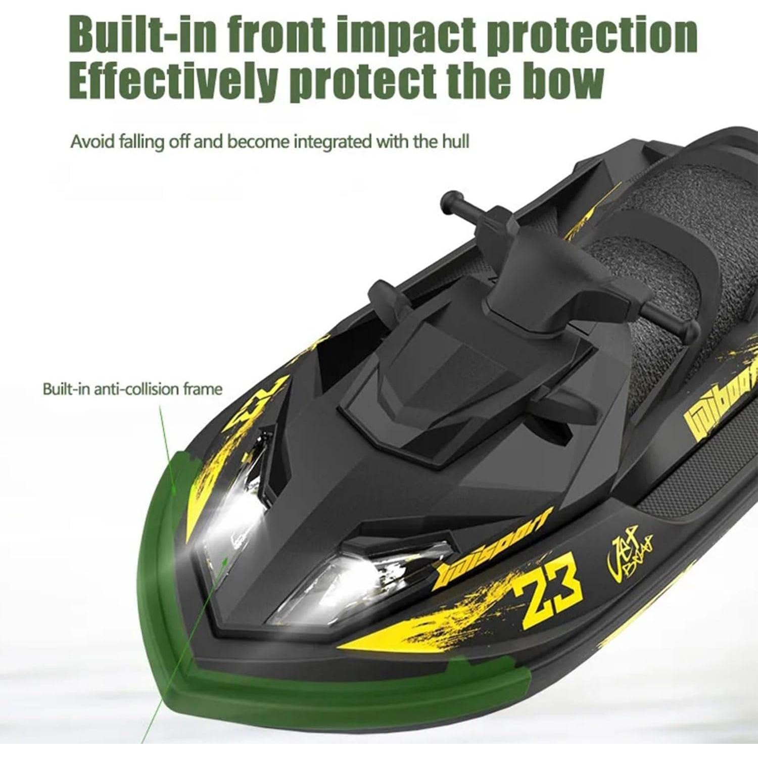 Moto de Agua RC CaptainRC UDI023 25KPH 2 Baterías LED