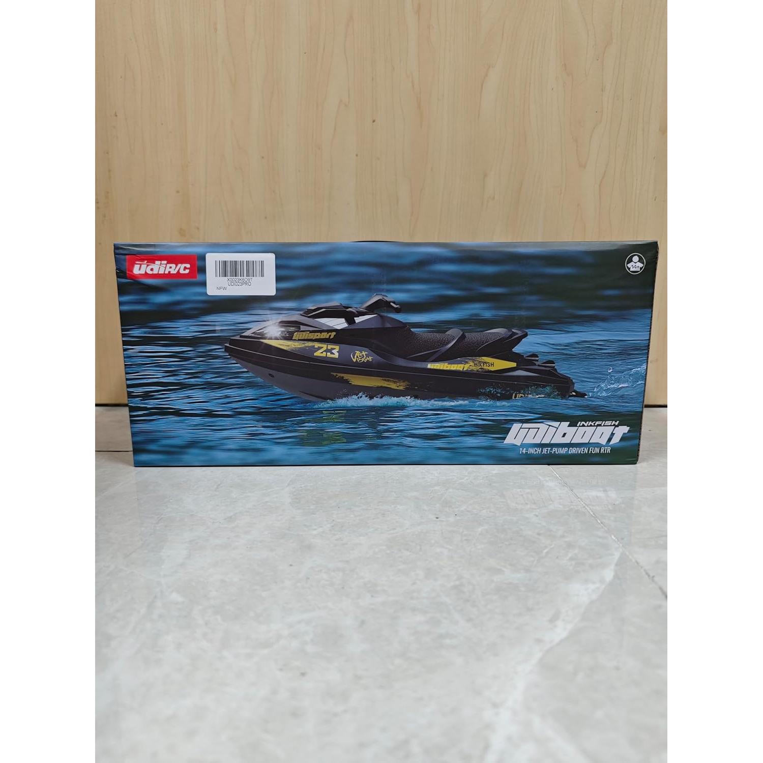 Moto de Agua RC CaptainRC UDI023 25KPH 2 Baterías LED