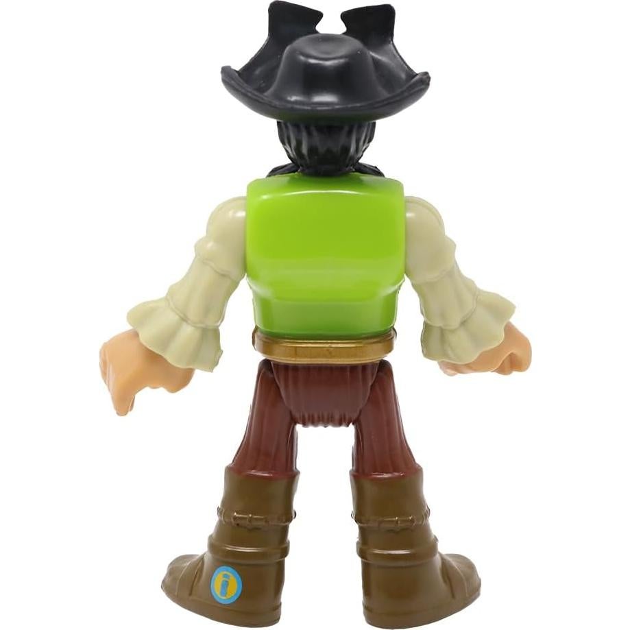 Figura de Pirata Barbanegra Fisher-Price Imaginext Reemplazo