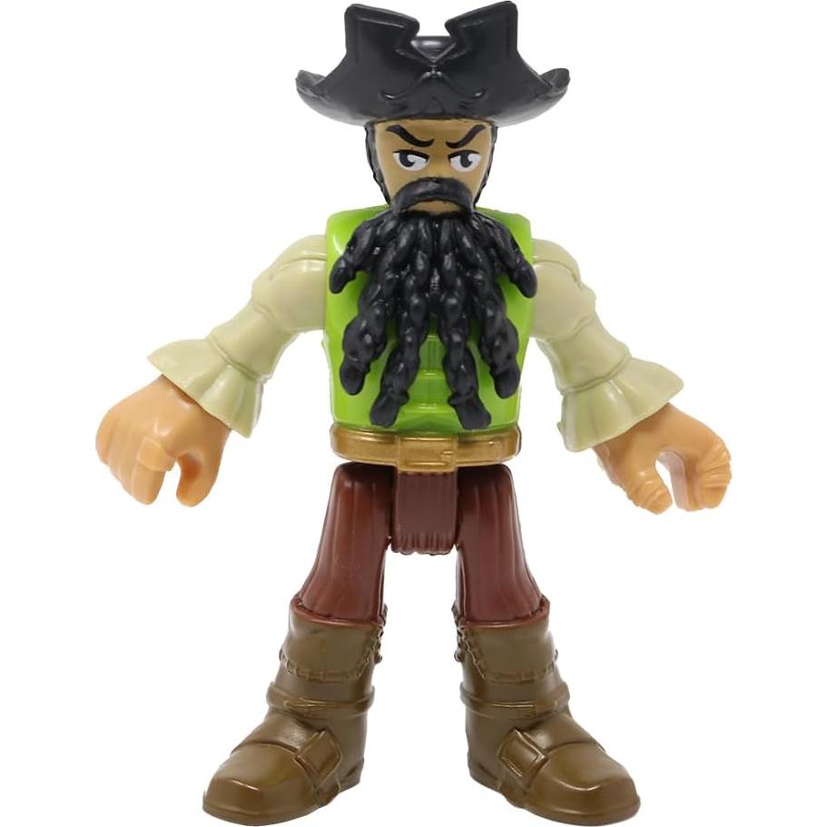 Figura de Pirata Barbanegra Fisher-Price Imaginext Reemplazo
