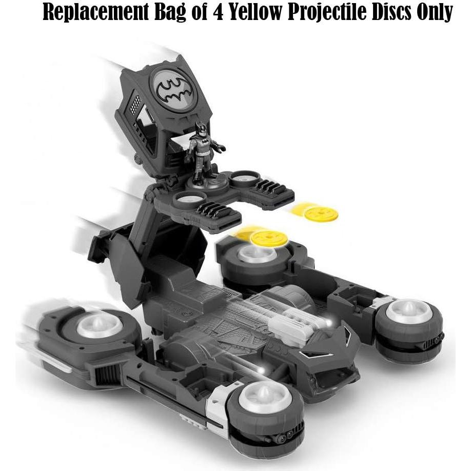 Discos Proyectiles Amarillos Fisher-Price Imaginext GBK77