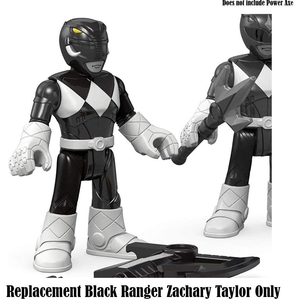 Figura Reemplazo Ranger Negro Zachary Taylor Imaginext CHH57