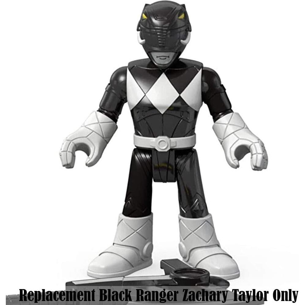 Figura Reemplazo Ranger Negro Zachary Taylor Imaginext CHH57