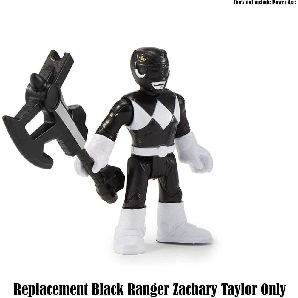 Figura Reemplazo Ranger Negro Zachary Taylor Imaginext CHH57