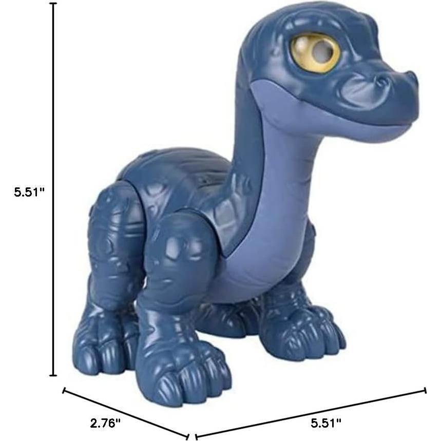 Figura Mini Apatosaurus Imaginext Fisher-Price 14.92x8.61 cm