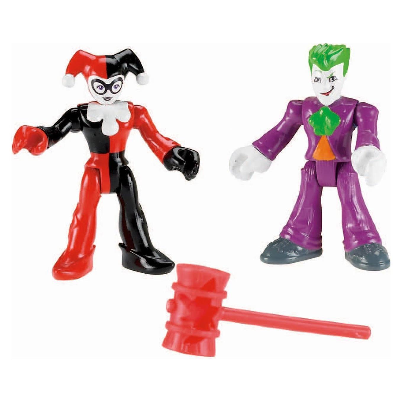 Figuras de acción Fisher-Price Imaginext Joker y Harley Quinn