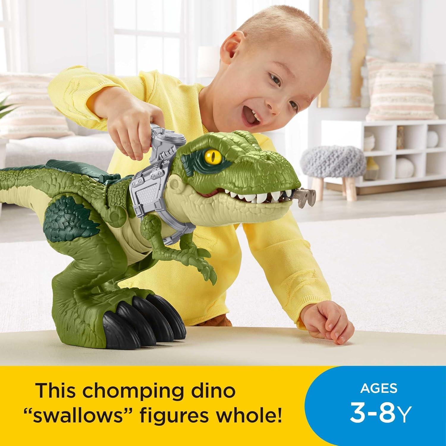 Dinosaurio T. rex Mega Boca Fisher-Price Juguete 3+ Años