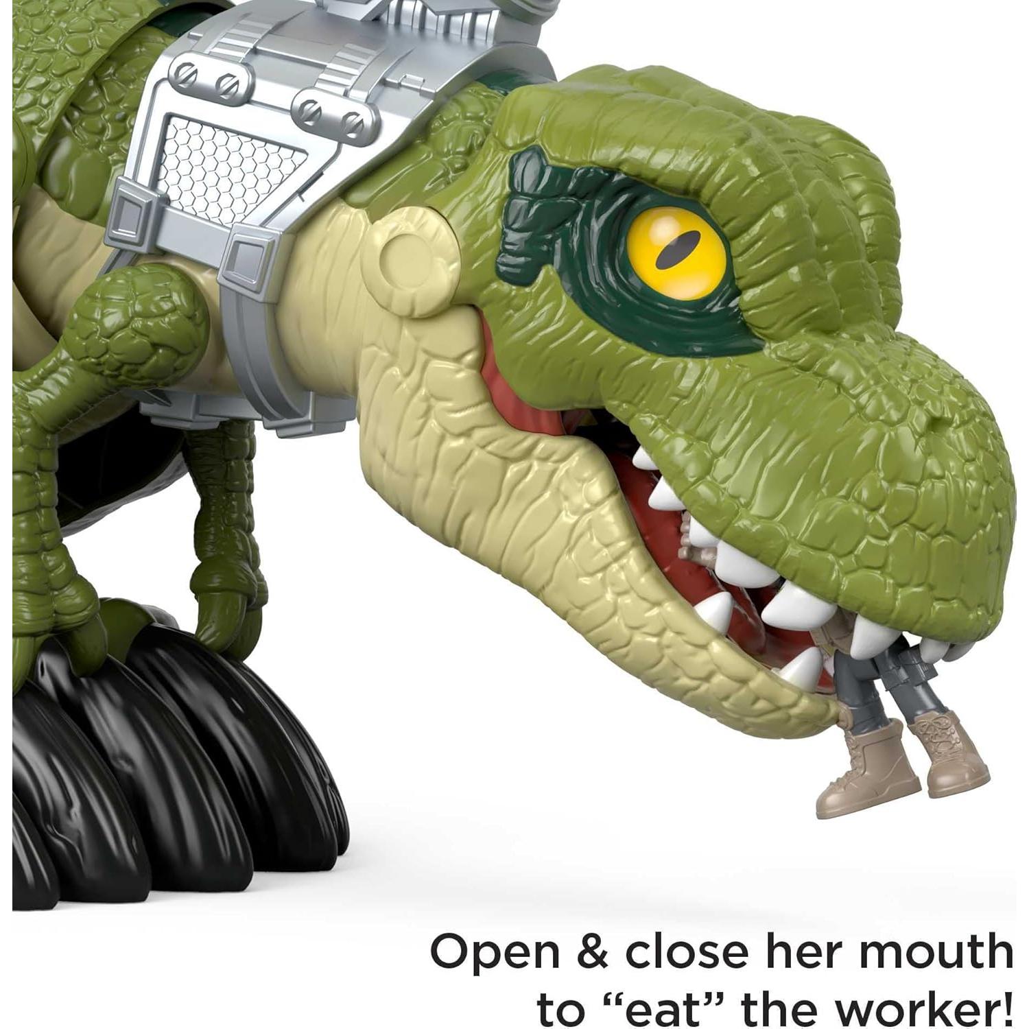 Dinosaurio T. rex Mega Boca Fisher-Price Juguete 3+ Años