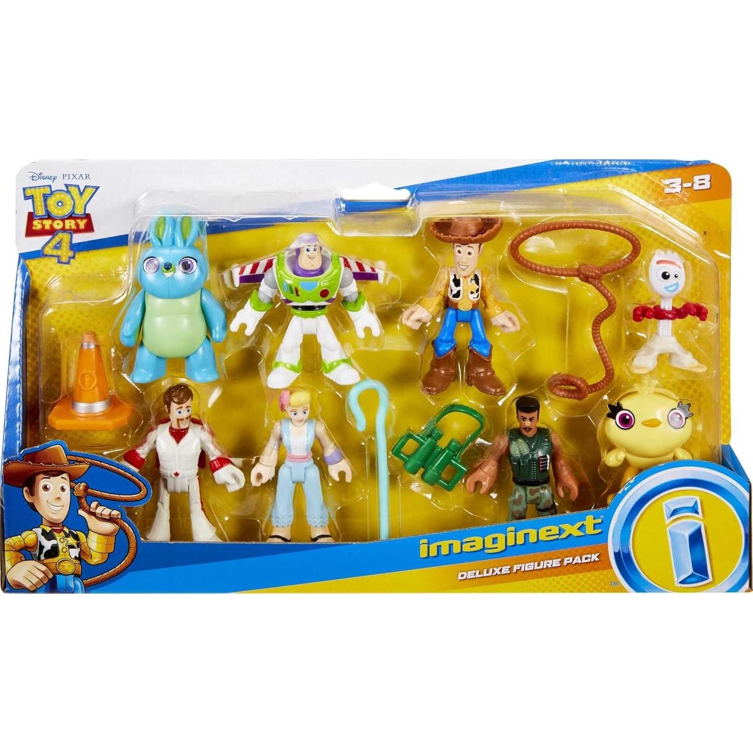 Fisher-Price Imaginext Toy Story Set de 8 Figuras para Niños