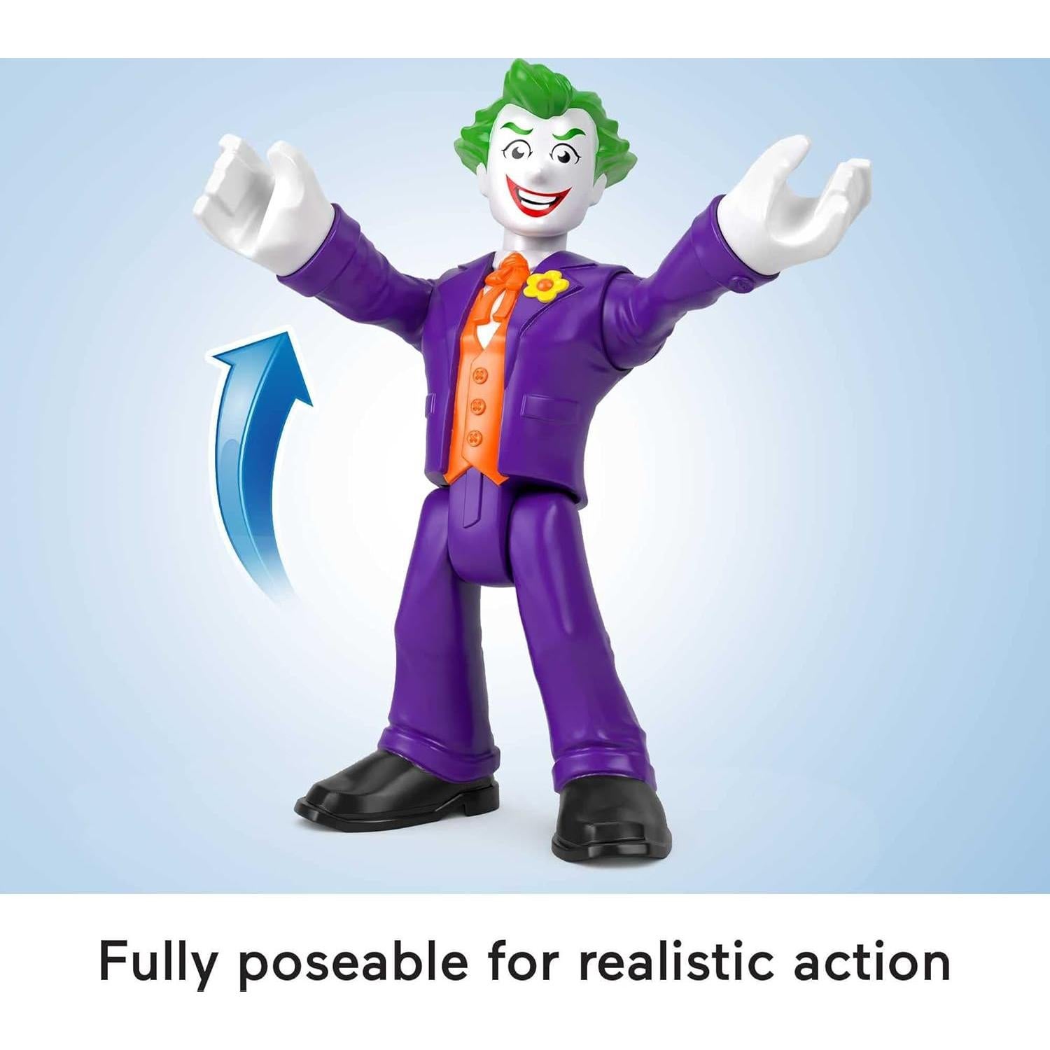 Figura Poseable El Joker XL Fisher-Price 25,4 cm 3+ Años