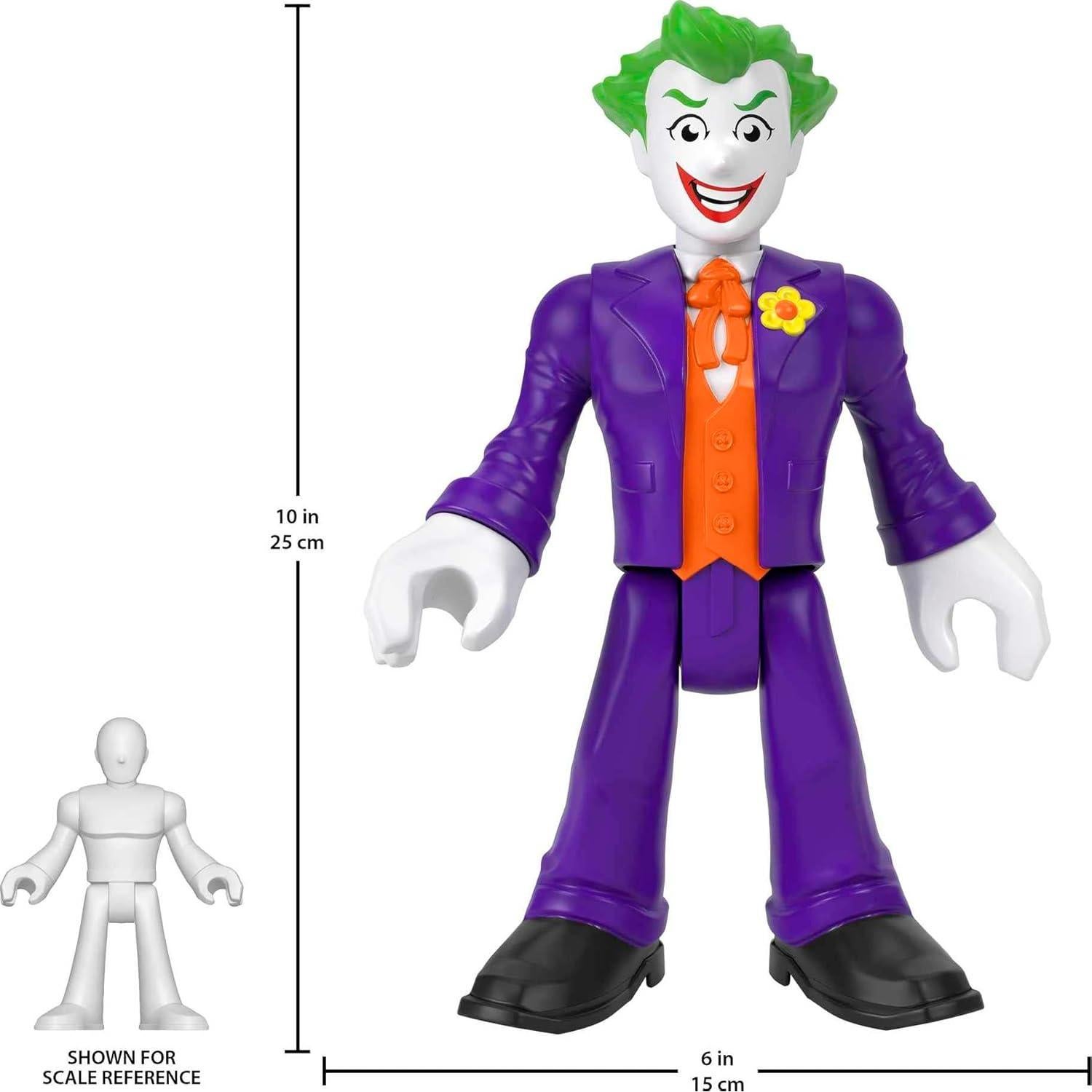 Figura Poseable El Joker XL Fisher-Price 25,4 cm 3+ Años