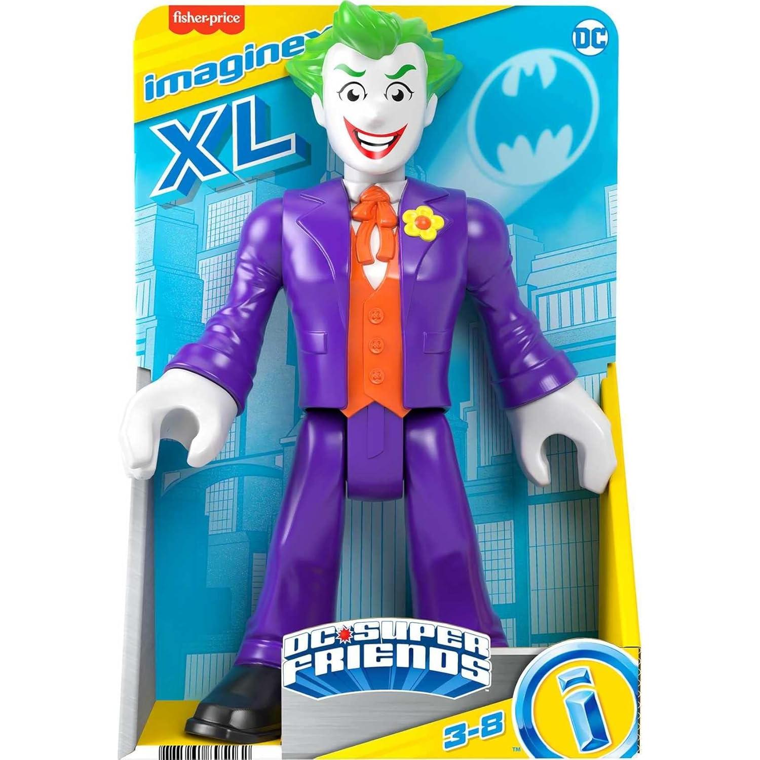 Figura Poseable El Joker XL Fisher-Price 25,4 cm 3+ Años