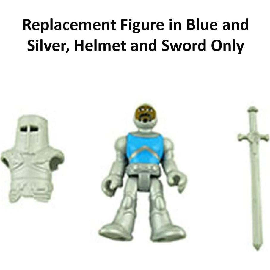 Figura de Repuesto Imaginext Fisher-Price HCG67 Azul y Plata