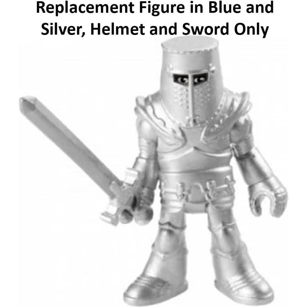 Figura de Repuesto Imaginext Fisher-Price HCG67 Azul y Plata