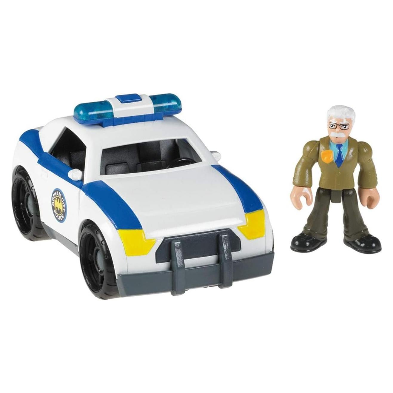 Fisher-Price Comisionado Gordon y Coche Policía Gotham