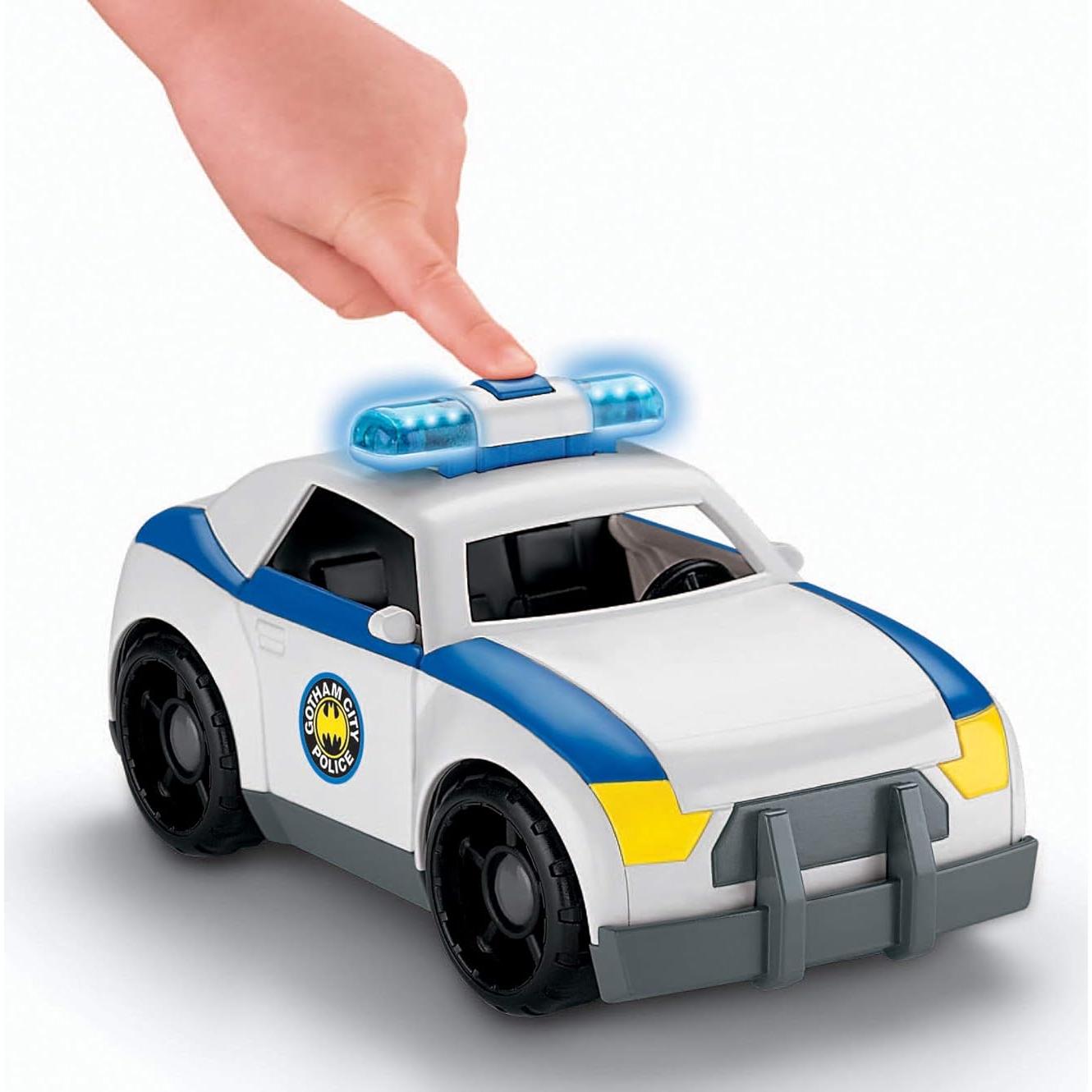 Fisher-Price Comisionado Gordon y Coche Policía Gotham